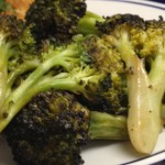 Roasted Broccoli with Olive Oil and Lemon