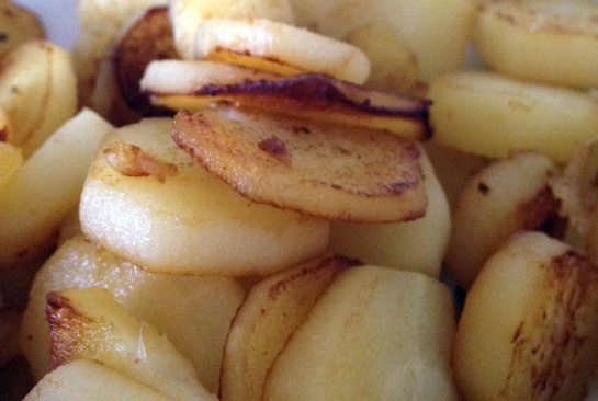 Sauted Parsnips