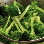 Steamed Broccoli with Basic Vinaigrette