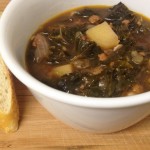 Kale, Chorizo, and Potato Soup