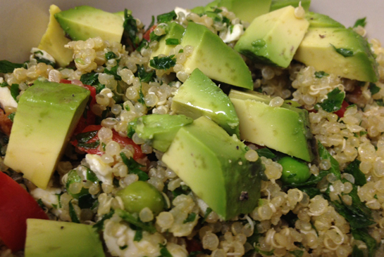 Spring Pea Quinoa