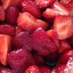 Strawberries with Balsamic Brown Sugar Glaze