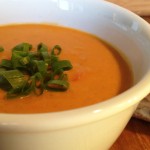 Red Lentil Coconut Curry Soup