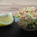 Salmon Salad with Celery, Parsley and Vinaigrette