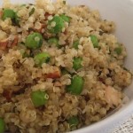 Quinoa with Fresh Mint, Peas, and Pecans