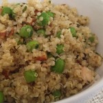 Quinoa with Fresh Mint, Peas, and Pecans