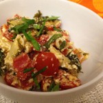 Pasta with Fresh Tomatoes and Kale