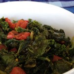 Sauteed Kale with Tomatoes